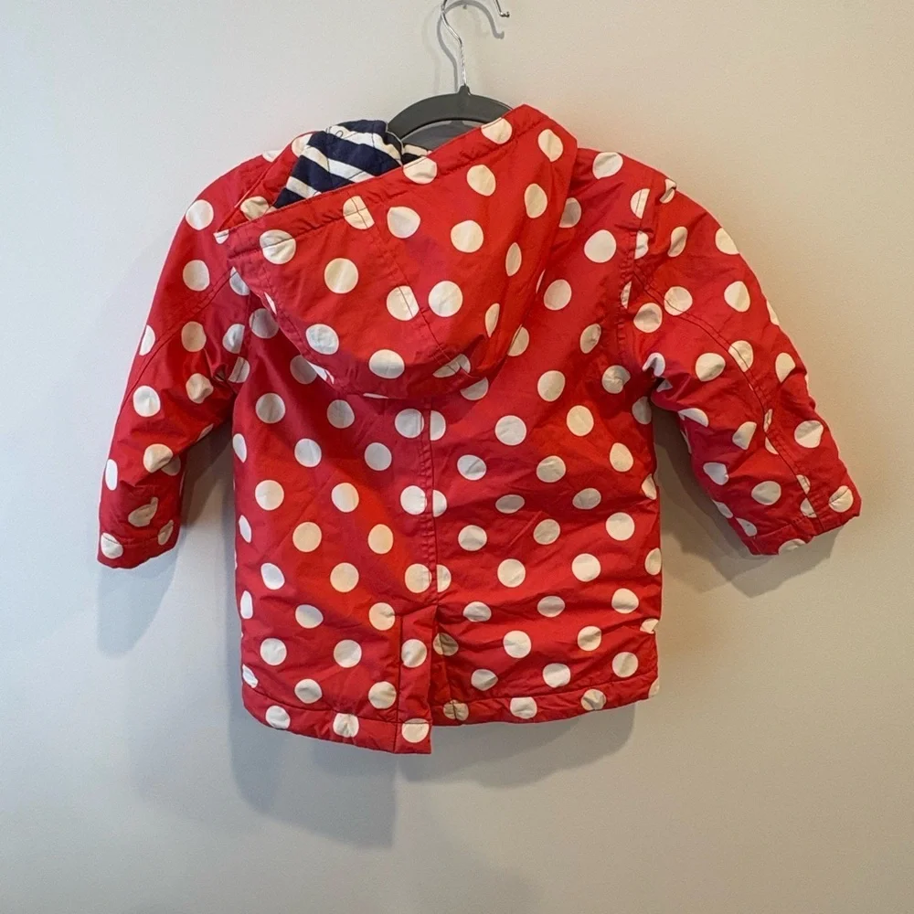 Mini Boden Polka Dot Coat